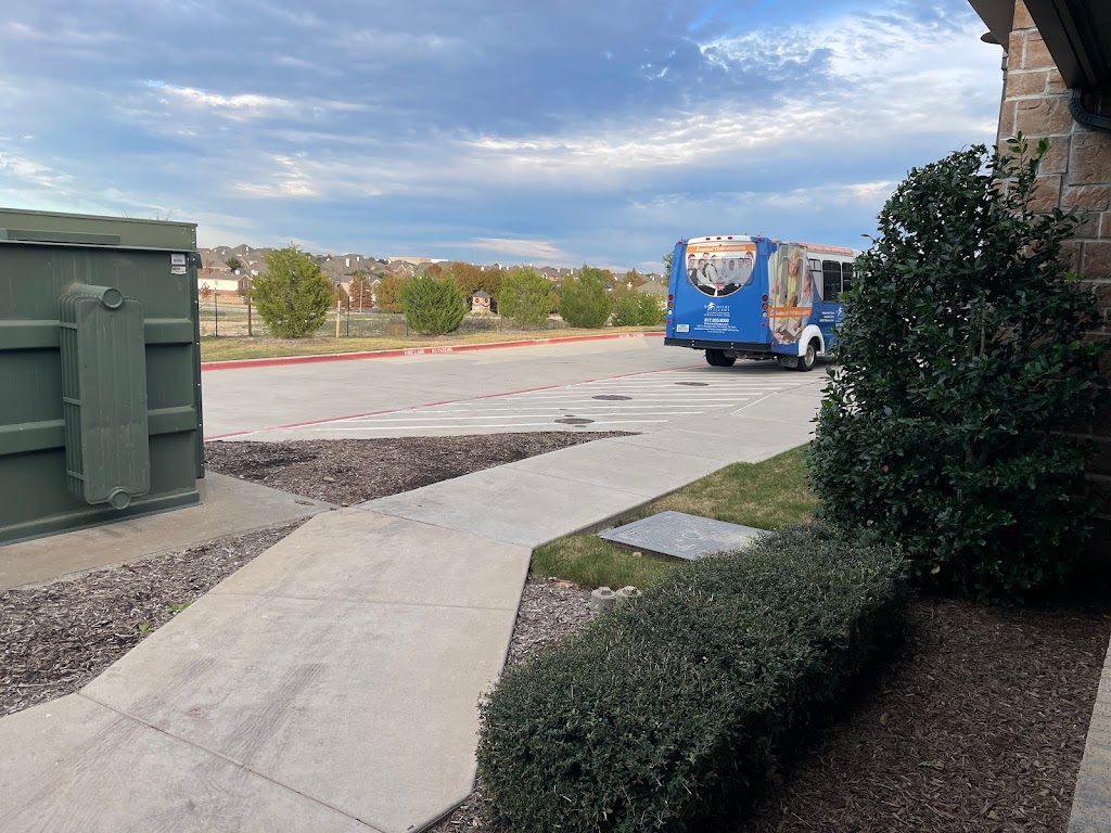 a truck parked in front of a building