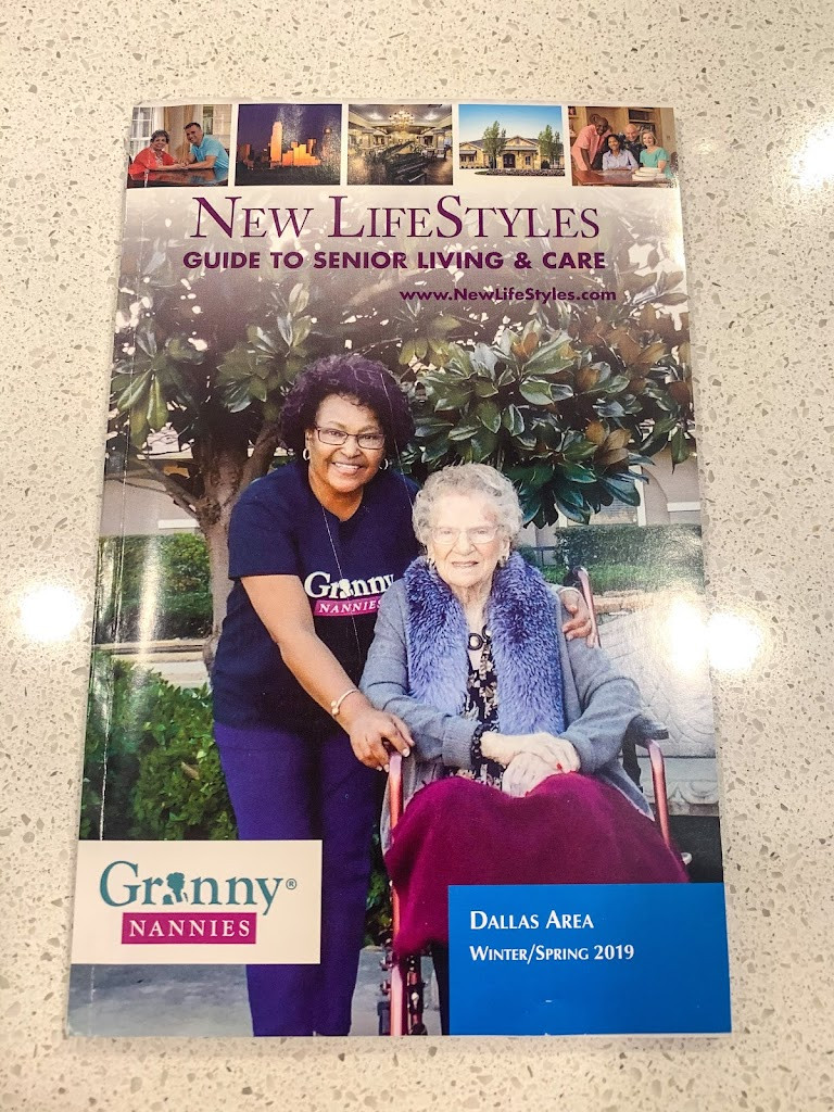 a magazine with a woman in a wheelchair